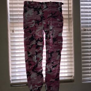 PINK ROTHCO CAMO PANTS